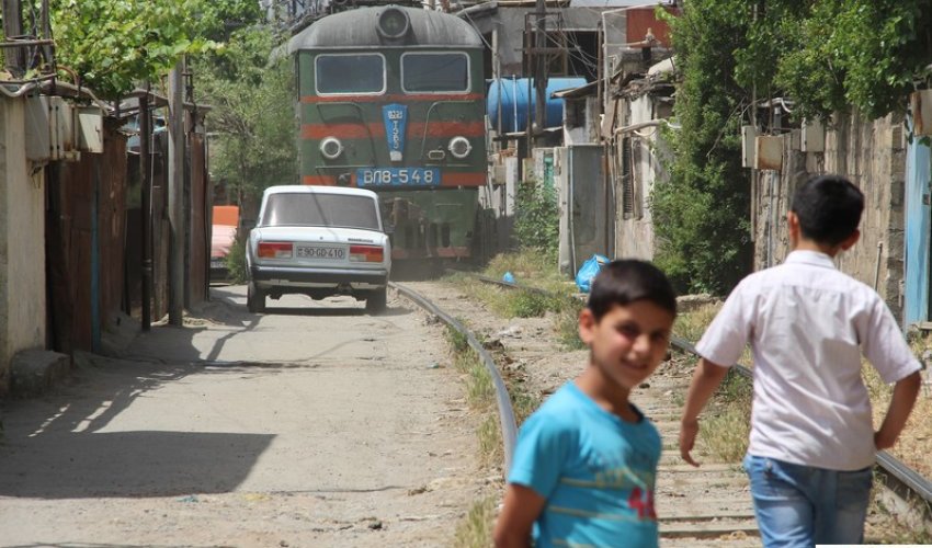 Uşaqların və qatarların dostluq məkanı: Bakı “Şanxayı” - FOTOLAR