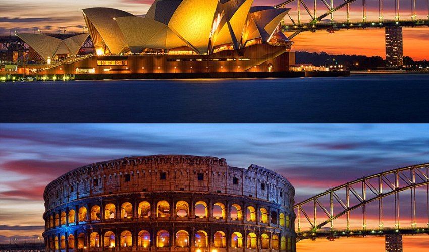 Bizarre design project reveals what iconic sights would look like in the wrong cities Bizarre design project reveals what iconic sights would look like in the wrong cities