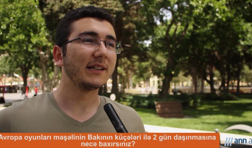 Qəfil Sual: Avropa oyunları məşəlinin mügənnilər tərəfindən daşınmasına münasibətiniz necədir? Qəfil Sual: Avropa oyunları məşəlinin mügənnilər tərəfindən daşınmasına münasibətiniz necədir?