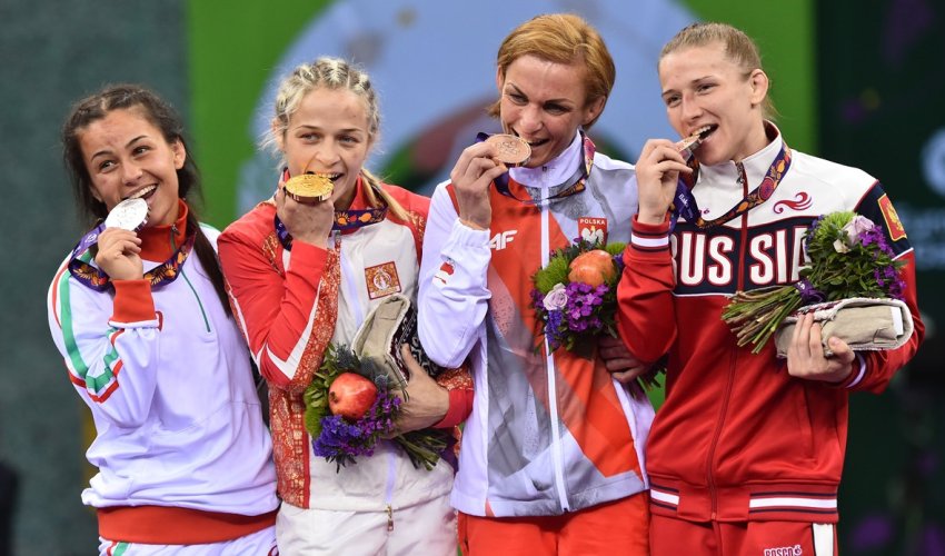 Golden day for Russia at the Baku 2015 Games