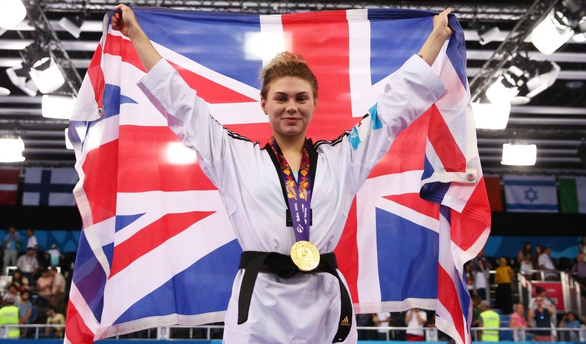 Kickboxer turned taekwondoka Maddock wins gold