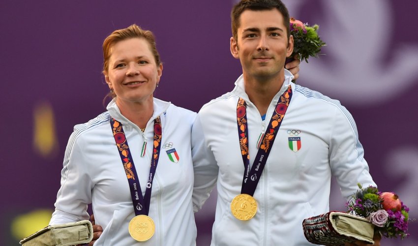 Archers win Italy's first gold medal of the European Games