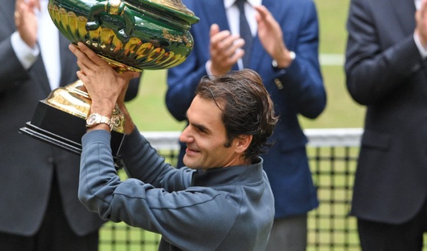 Eighth Halle title for Roger Federer