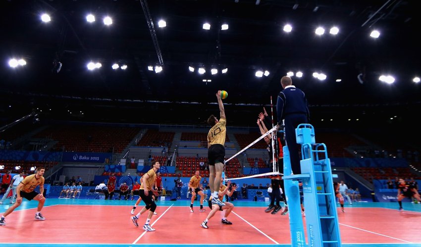 Germany eliminate Belgium from men's Volleyball