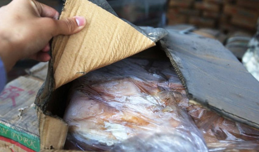 Customs seize smuggled restaurant-bound meat produced 40 YEARS ago