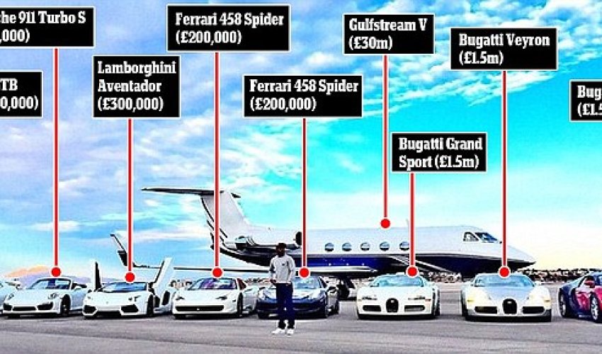 When £35million worth of cars just won't do