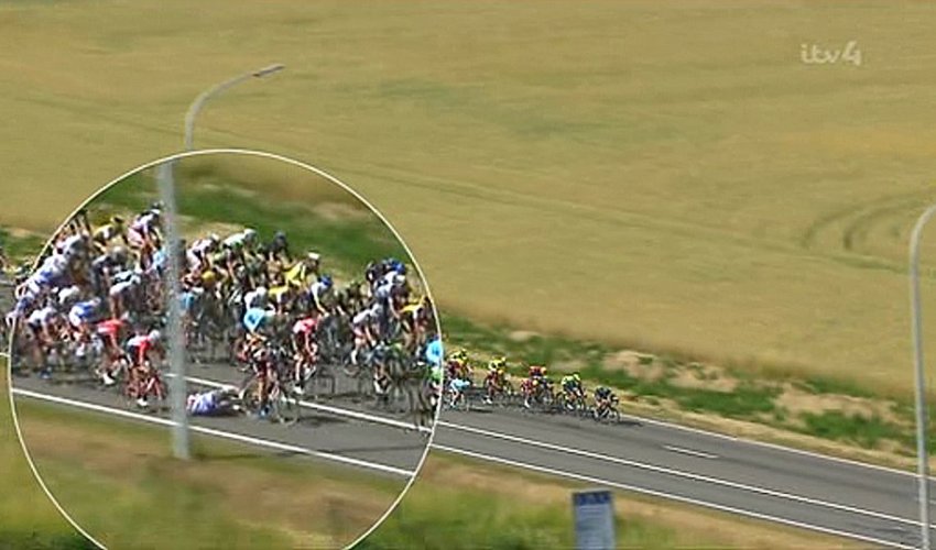 Horror on Tour de France