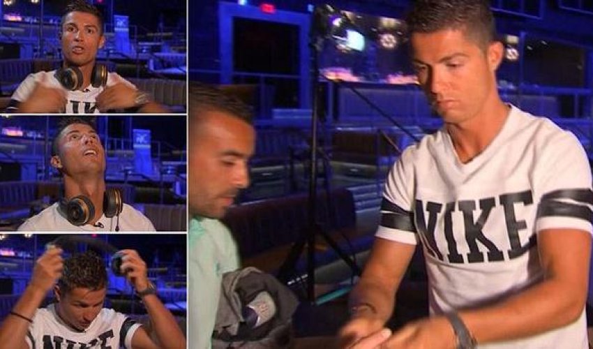 Ronaldo storms out of interview after ...