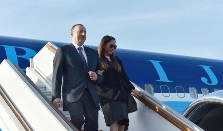 İlham Əliyev və xanımı İtaliyaya getdi