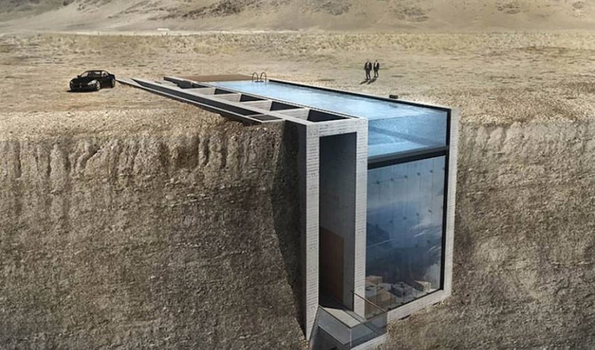 Casa Brutale: the concrete cliff-face villa Casa Brutale: the concrete cliff-face villa