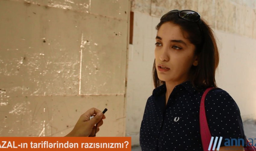 QƏFİL SUAL: AZAL-ın tarifləri ilə razısınızmı? - ANN.TV