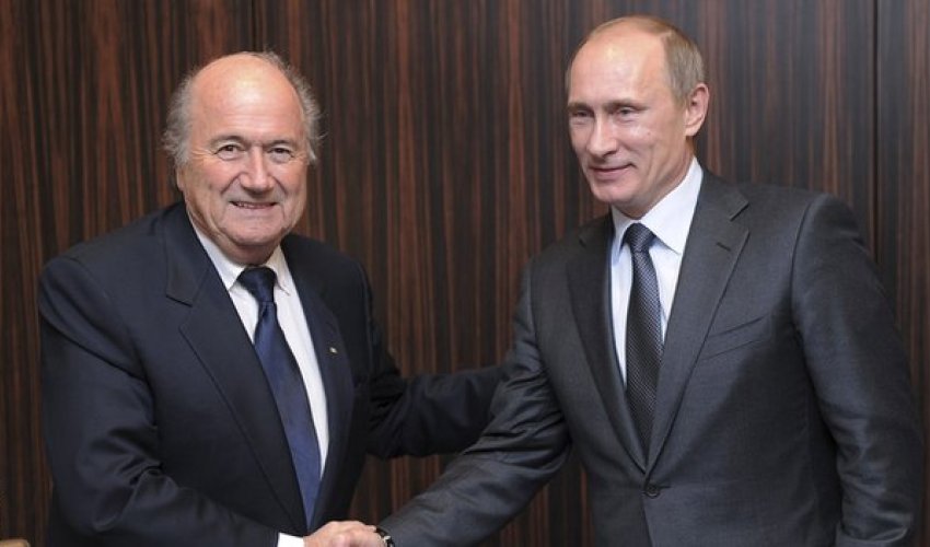 Sepp Blatter deserves Nobel Prize, says Vladimir Putin