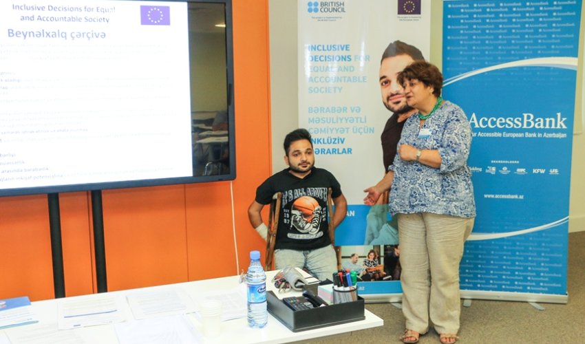 AccessBank inklüziv təhsillə bağlı layihəyə dəstək oldu - Fotolar AccessBank inklüziv təhsillə bağlı layihəyə dəstək oldu - Fotolar