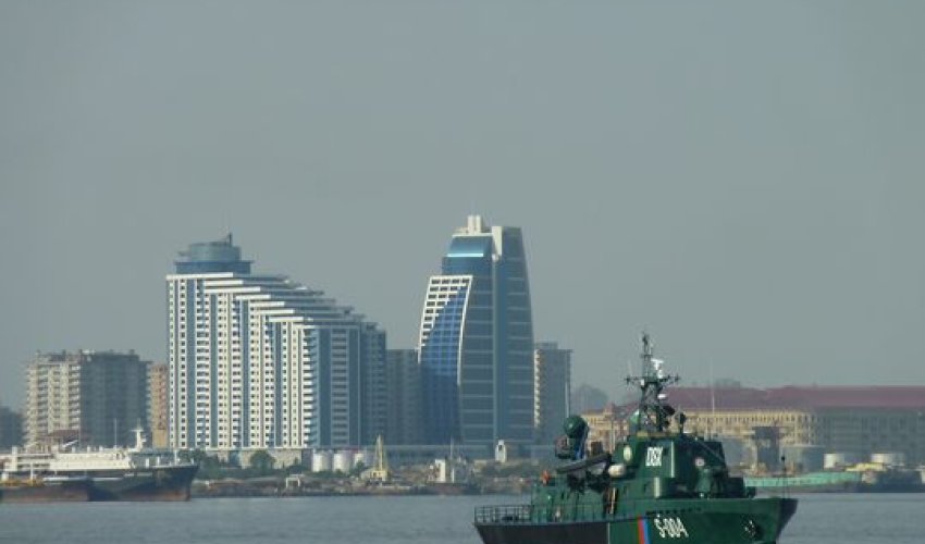 Azerbaijani warships arrive in Russia for joint drills