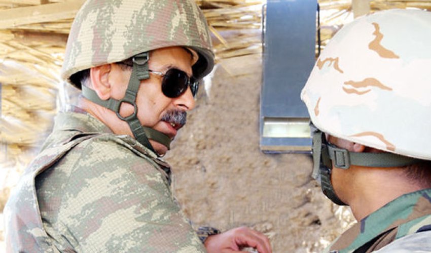 Zakir Həsənov cəbhədə: Artıq məqam yetişib – FOTO