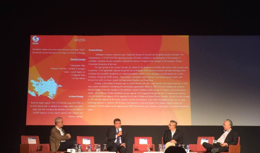 Ceyhun Mollazadə GTİ sammitində çıxış etdi