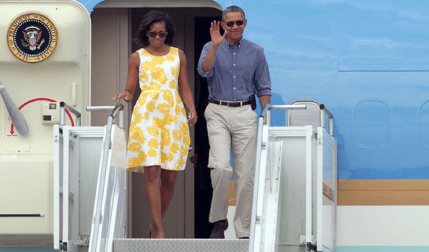 Obama adalara çəkildi