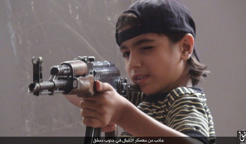 ISIS show off their latest batch of child soldier recruits