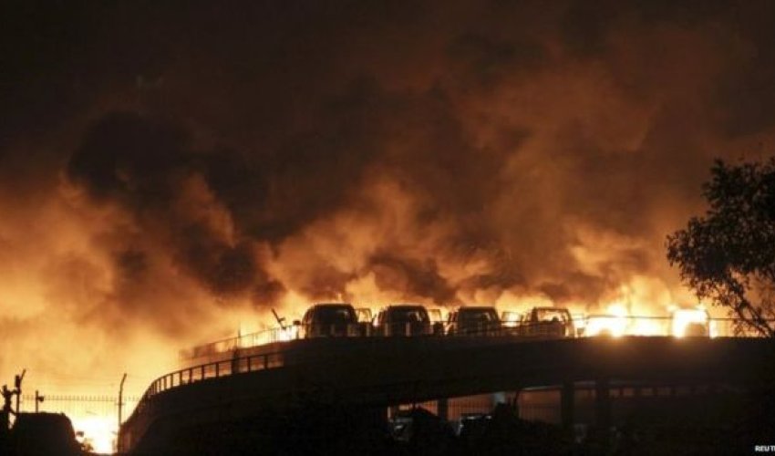 China blasts: Tianjin port city rocked by explosions