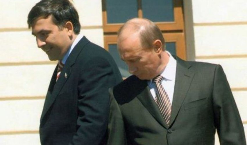 Saakaşvili Putinə cavab verdi