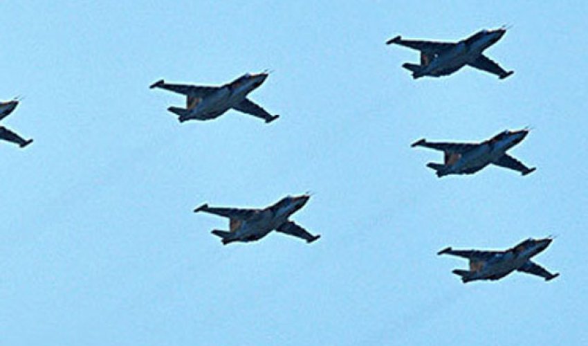 ВВС  проводят учебно-тренировочные полеты