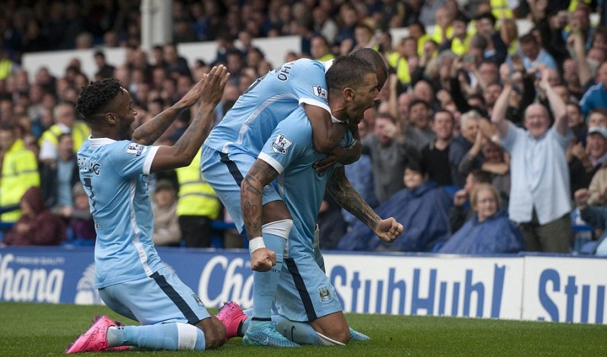 Everton 0-2 Manchester City