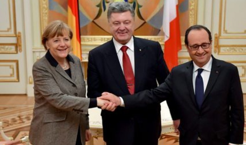 Poroşenko, Merkel və Olland Putin üçün “qırmızı xətt” cızdılar