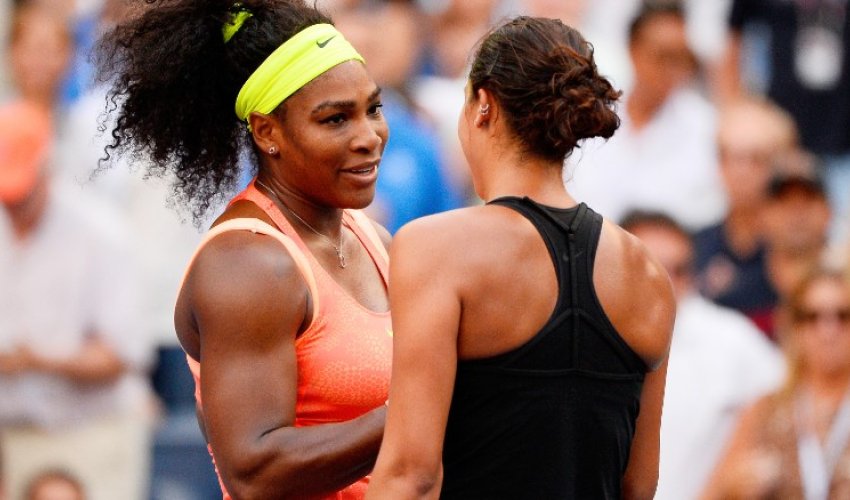 Williams sisters to meet as Bouchard pulls out
