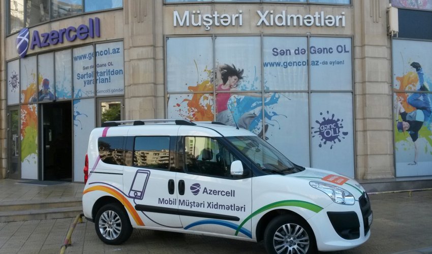 Azercell launches mobil customer service Azercell launches mobil customer service