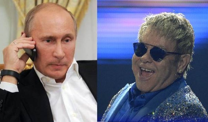 Rusiya prezidenti britaniyalı müğənni Elton Cona zəng edib Rusiya prezidenti britaniyalı müğənni Elton Cona zəng edib