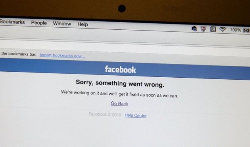 Facebook down for second time in a week