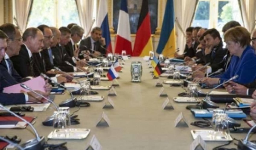 Parisdə “normand dördlüyü” liderlərinin görüşü başa çatıb