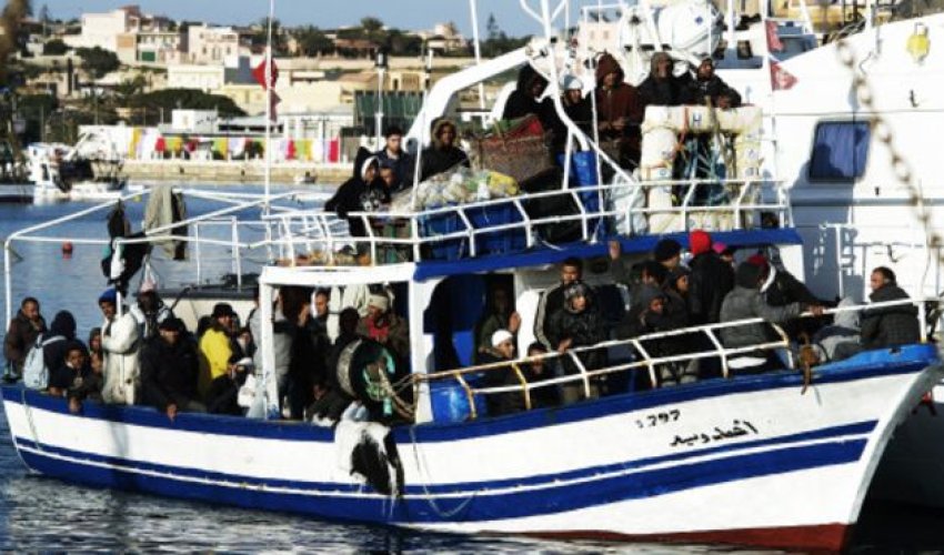 Miqrant qaçaqmalçılığı edən qayıqların ələ keçirilməsi üzrə əməliyyat