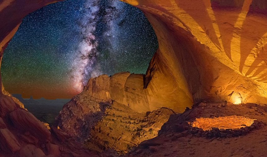 Stunning pictures show Utah caves