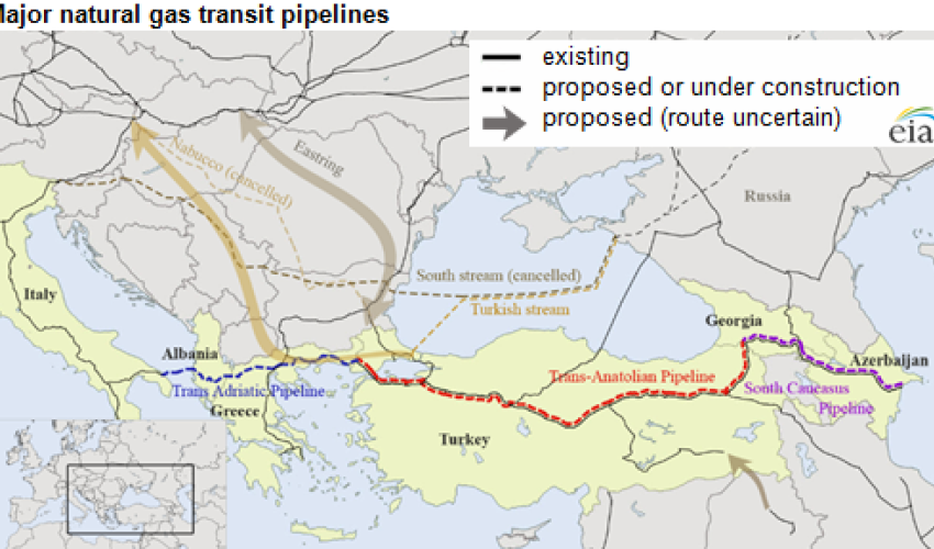 New pipeline to triple Azerbaijani gas piped to Europe, avoiding Russia New pipeline to triple Azerbaijani gas piped to Europe, avoiding Russia