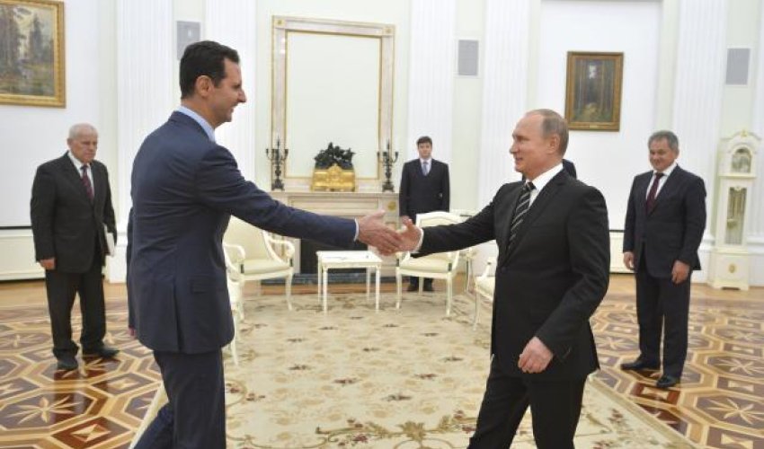 Syria's Assad flies to Moscow to thank Russia's Putin for air strikes