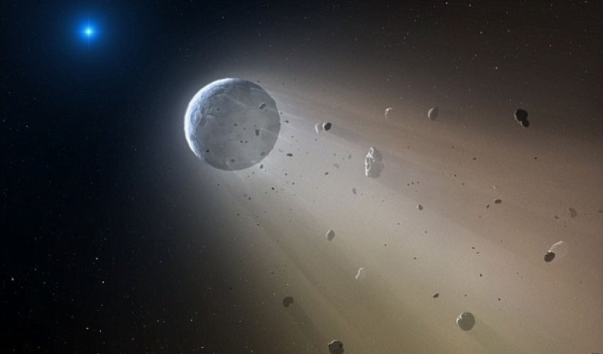 'We're watching a solar system get destroyed'