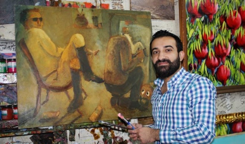 Anar Şəmsiyev: “Arzum Pikasso kimi rəssam olmaqdı” – MÜSAHİBƏ Anar Şəmsiyev: “Arzum Pikasso kimi rəssam olmaqdı” – MÜSAHİBƏ