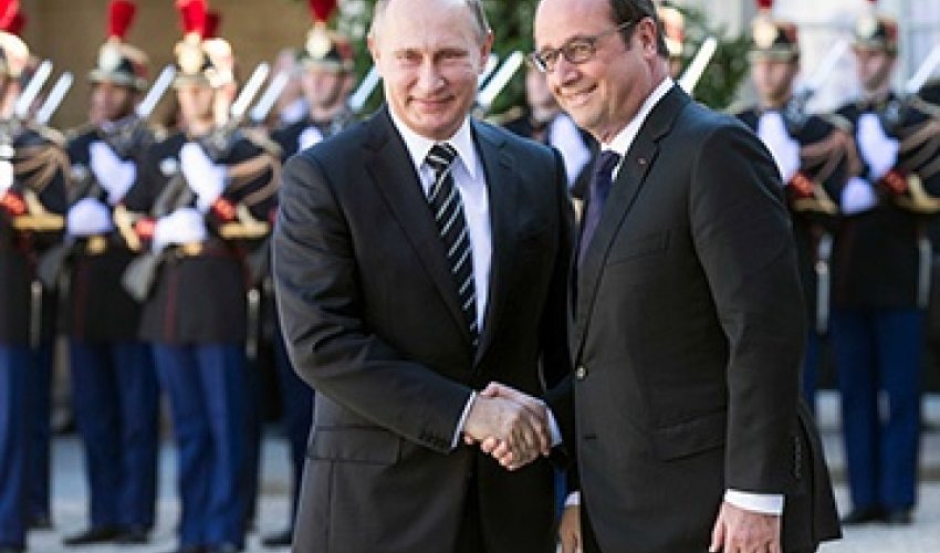 Olland Putini Parisə dəvət edib