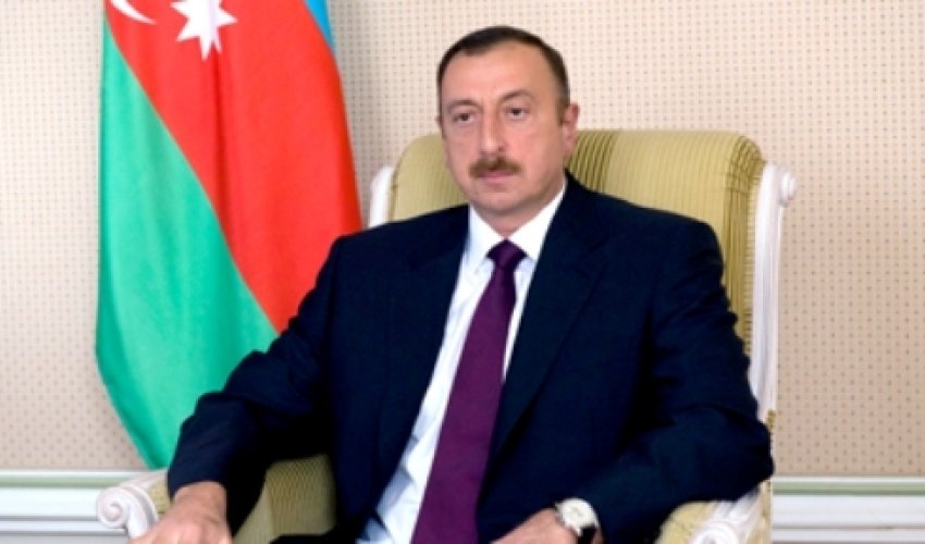 İlham Əliyev Gürcüstan parlamentinin sədri ilə görüşdü