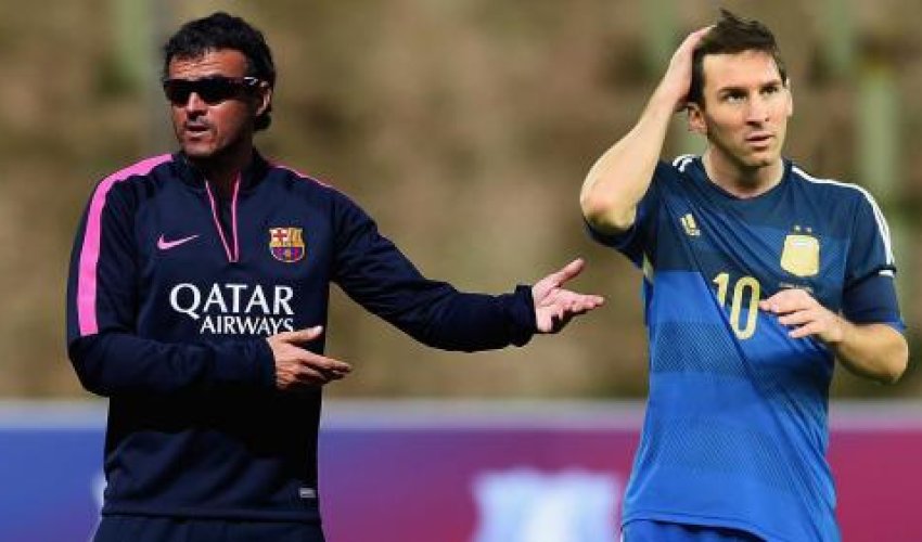 Luis Enrikedən Messi açıqlaması