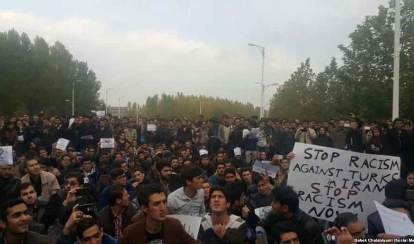 Iranian Azeris protest insult on national TV