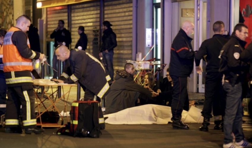 Parisdə terror - 153 qurban var - FOTOLAR