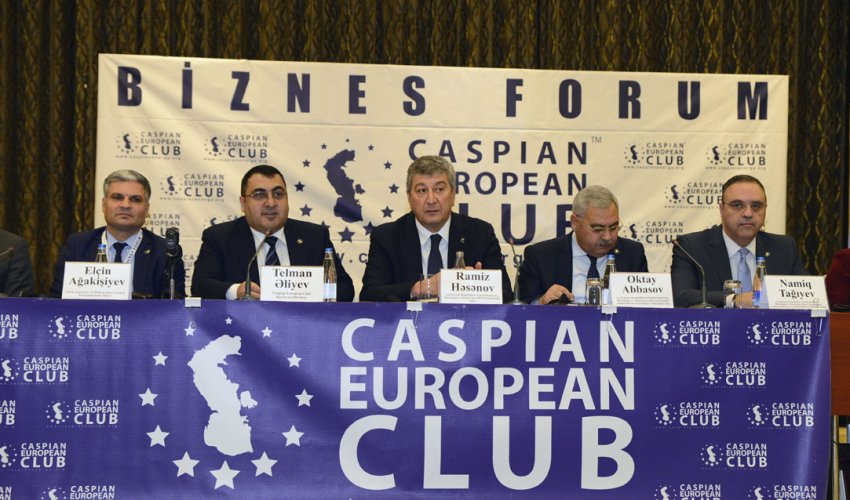 Caspian European Club biznes-forum keçirib