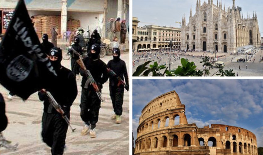 Rome and Milan next on ISIS terror hitlist Rome and Milan next on ISIS terror hitlist