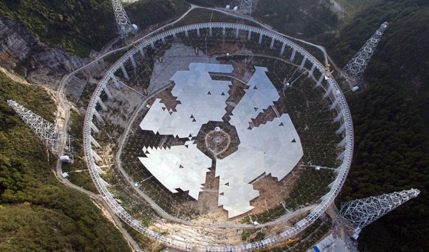 China begins testing world's largest radio telescope China begins testing world's largest radio telescope