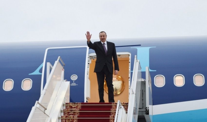 Azərbaycan prezidentinin Belarusa rəsmi səfəri başa çatıb