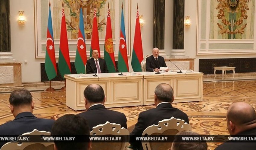 Lukashenko: Belarus and Azerbaijan are reliable strategic partners