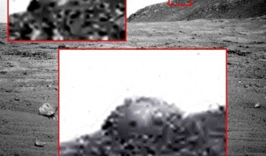 Mystery DOME found on Mars