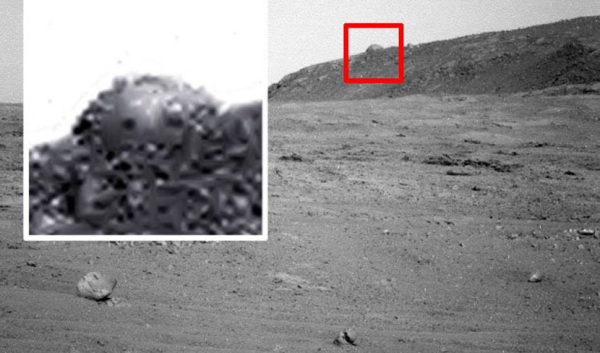 Is this a BUILDING on Mars?
